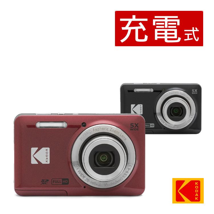 Kodak コダック デジタルカメラ FZ55 レッド/ブラック コンパクト