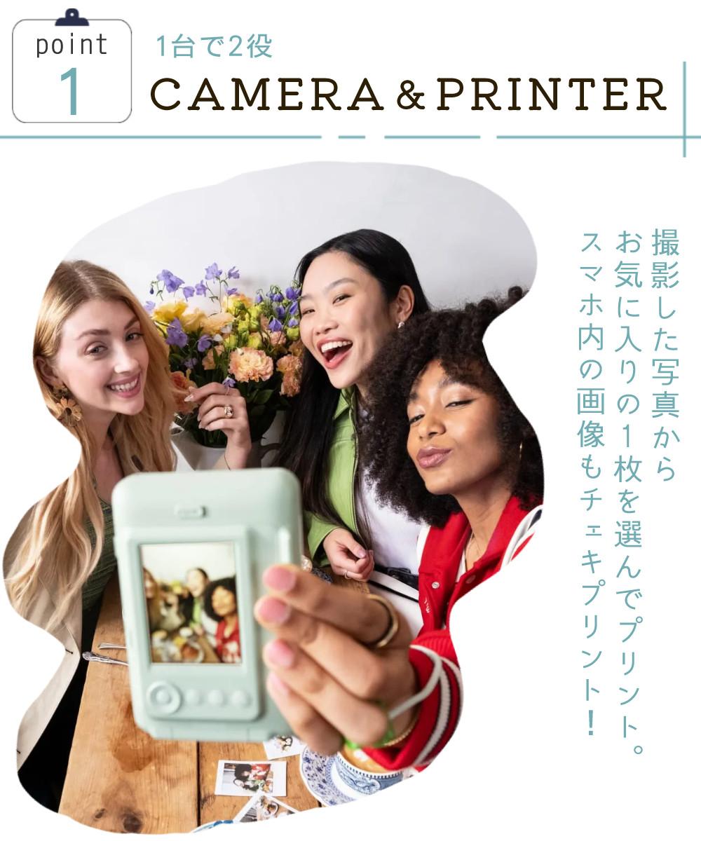 富士フイルム チェキカメラ instax mini LiPlay ディープブロンズ