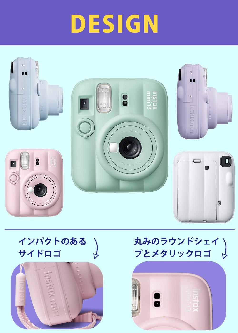 富士フイルム チェキ インスタントカメラ instax mini 13 ラグーン