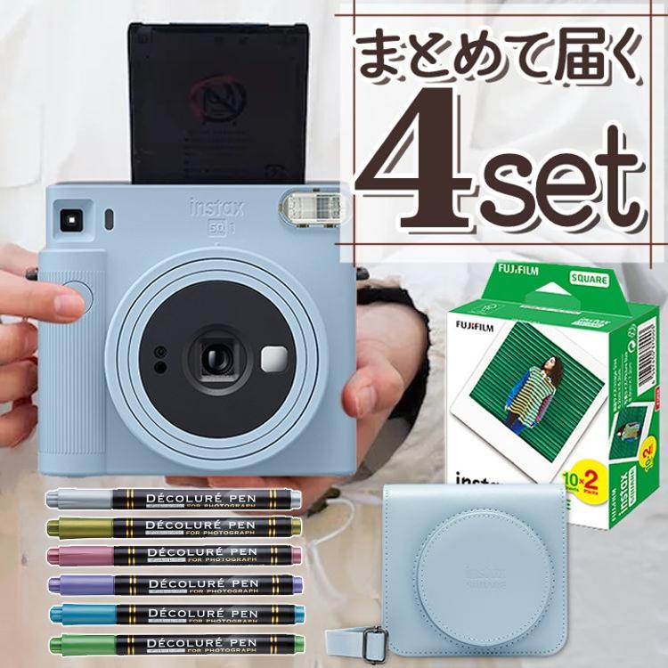 富士フイルム チェキスクエア instax SQUARE SQ1(SQ-1) （グレイシャー