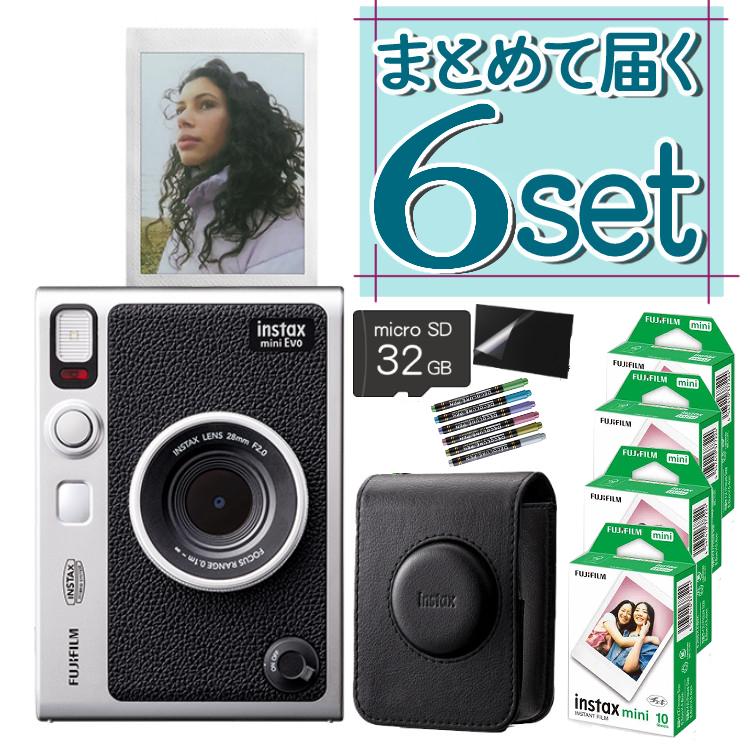 富士フイルム チェキ instax mini Evo ブラック インスタックス