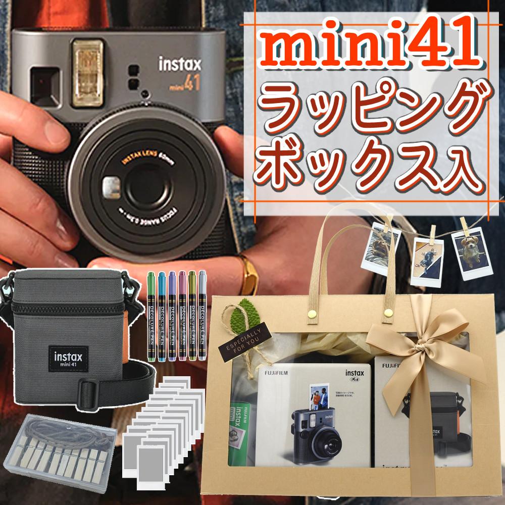 富士フイルム チェキ インスタントカメラ instax mini 41 イン
