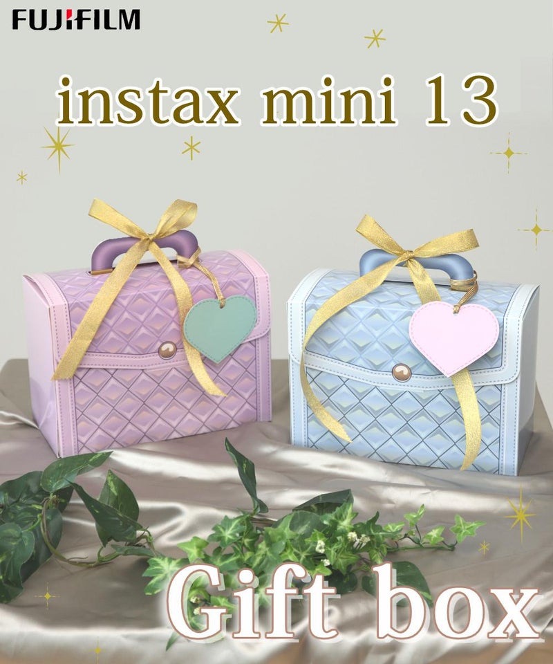 富士フイルム チェキ instax mini 12 本体＆ケース フィルム20枚＆アルバムetc  そのまま渡せるチェキギフト6点セット  クリスマスプレゼント
