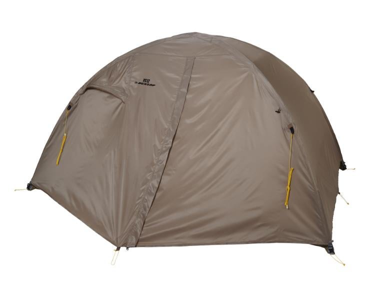 ダンロップ VS-22T コンパクトアルパインテント 2人用ロング＆プロモンテ VS-22T グランドシート 2点セット DUNLOP 登山テント 国産 ALPINE TENT ラッピング不可