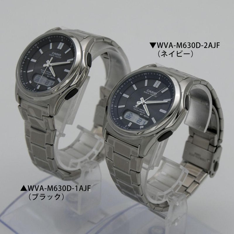 カシオ ウェーブセプター WVA-M630D-1AJF メンズ ソーラー電波腕時計