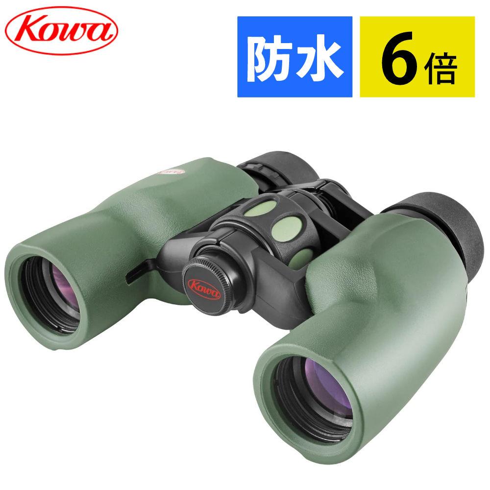 コーワ 双眼鏡 6倍 YFII 30-6 6x30mm グリーン （レビュー特典あり