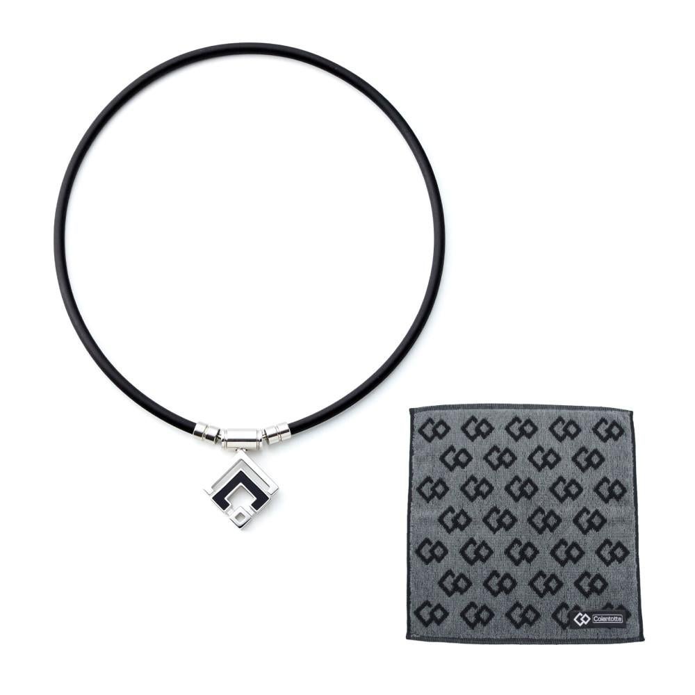 コラントッテ ネックレス LUCE α Matte ブラック タオル付き ABARN01