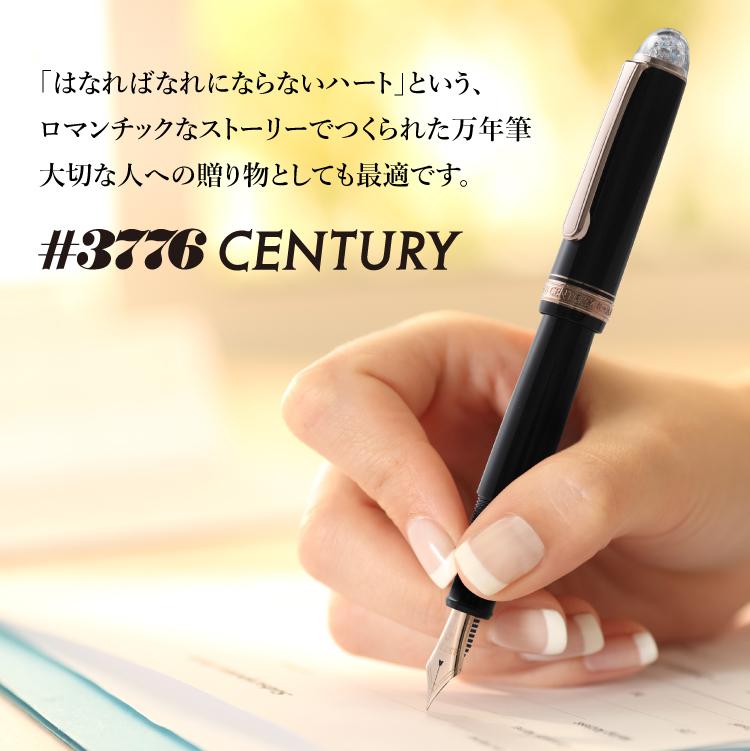 お手入れセット 数量限定 プラチナ万年筆 #3776 センチュリー シェイプ