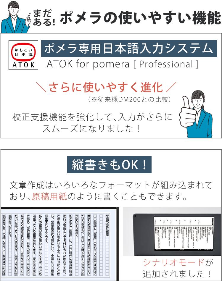 レビューで札幌カレープレゼント  大切に使えるセット 本革ケース付  キングジム デジタルメモ ポメラ DM250  ケース＆液晶保護フィルム＆クロス  pomera Wifi / Bluetooth KINGJIM 電子メモ テキストエディター 文章入力 デジタルメモ帳