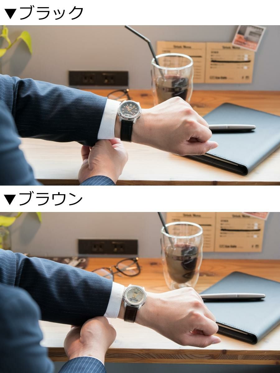 腕時計 カシオ ウェーブセプター WVA-M630L-9AJFメンズ ブラウン