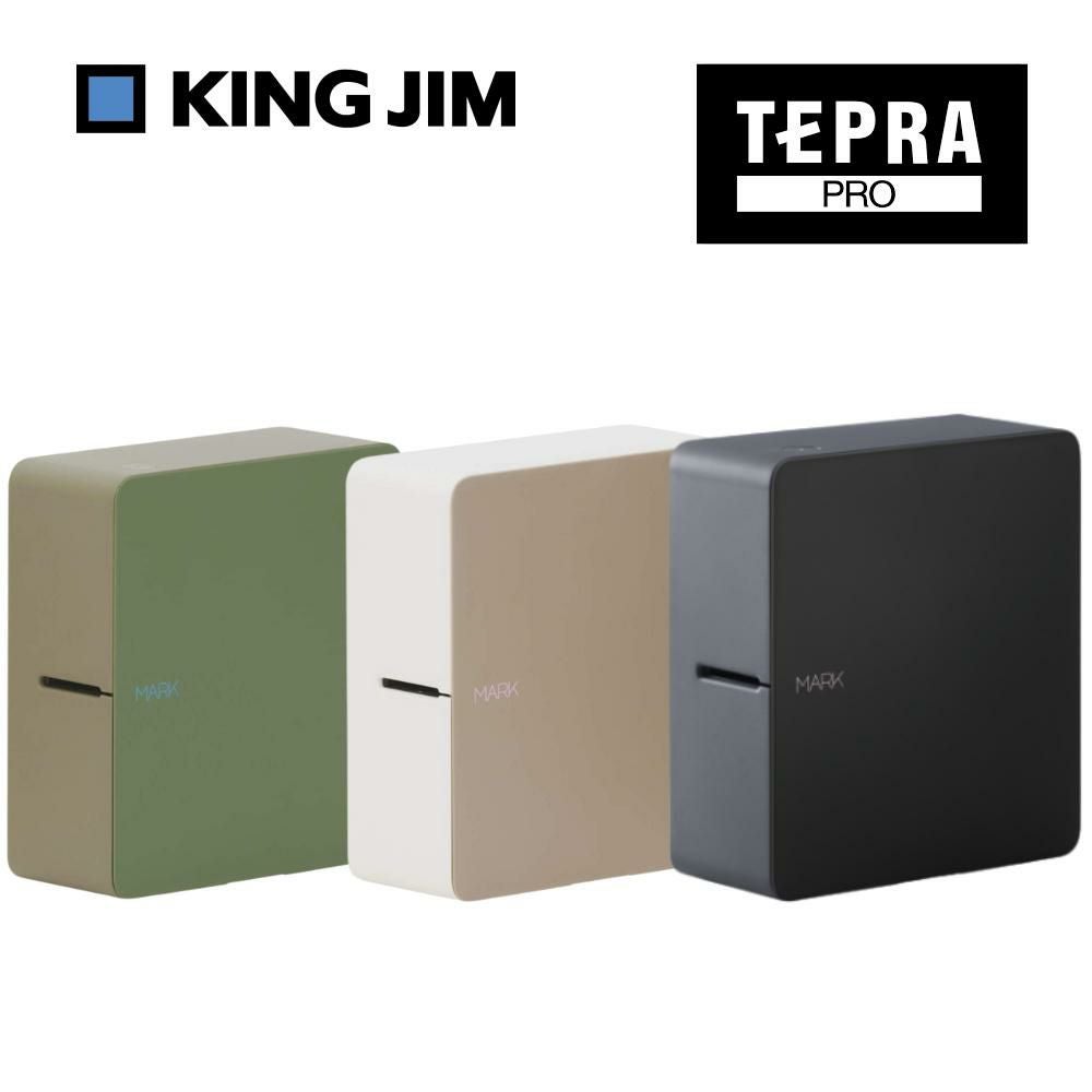 新品！KINGJIM ラベルプリンターテプラPRO MARKSR-Mベージュ Amazon.co.jp: [セット品]キングジム テプラPRO MARK ベージュ 8点