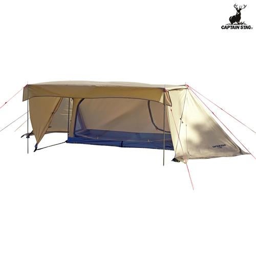 キャプテンスタッグ トレッカー ソロベースUVカーキ 1人用 UA-63 CAPTAIN STAG ラッピング不可
