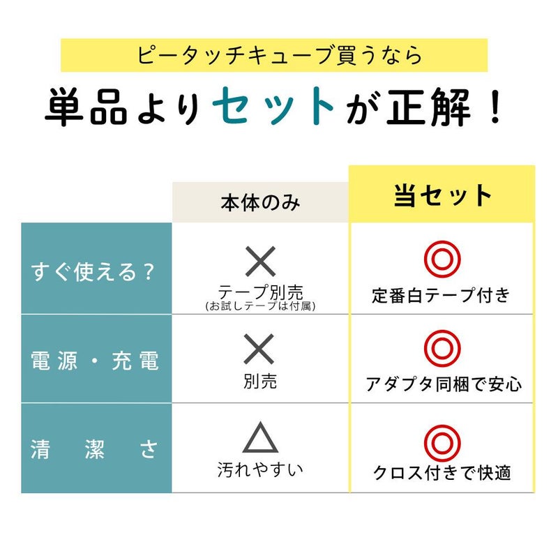 レビューでプレゼント ブラザー ピータッチキューブ PT-P710BT 24mmテープほか4点セット