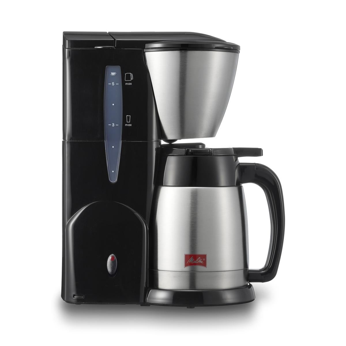 別売ペーパーフィルター100入りセット  メリタ コーヒーメーカー ノアプラス SKT55-1-B ブラック 2～5杯用 ペーパードリップ式 シンプル おしゃれ SKT551B Melitta おうちカフェ おうちcafe 珈琲