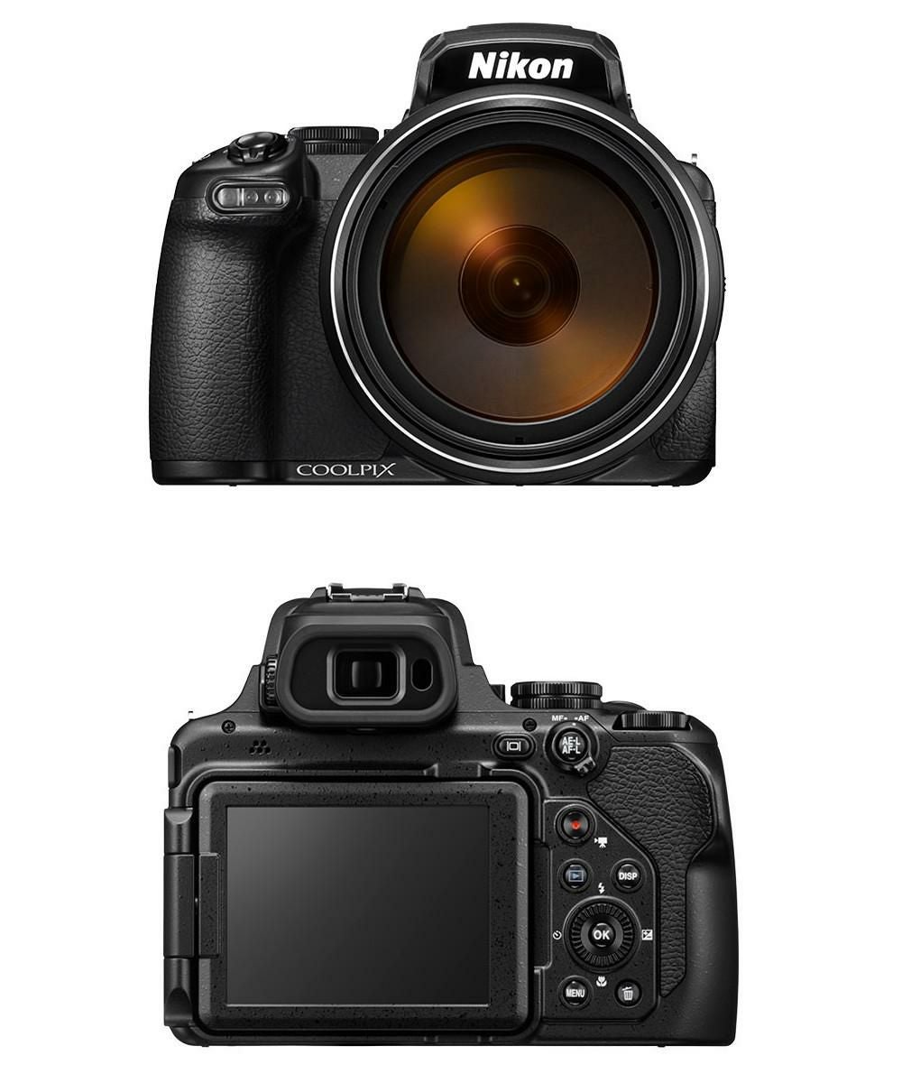 Nikon ニコン コンパクトデジタルカメラ COOLPIX P1000 クールピクス 1605万画素 手ブレ補正 高画質 3000mm相当 光学125倍 超望遠ズーム 4K動画撮影 RAW NRW 対応 野鳥撮影 月 惑星 天体