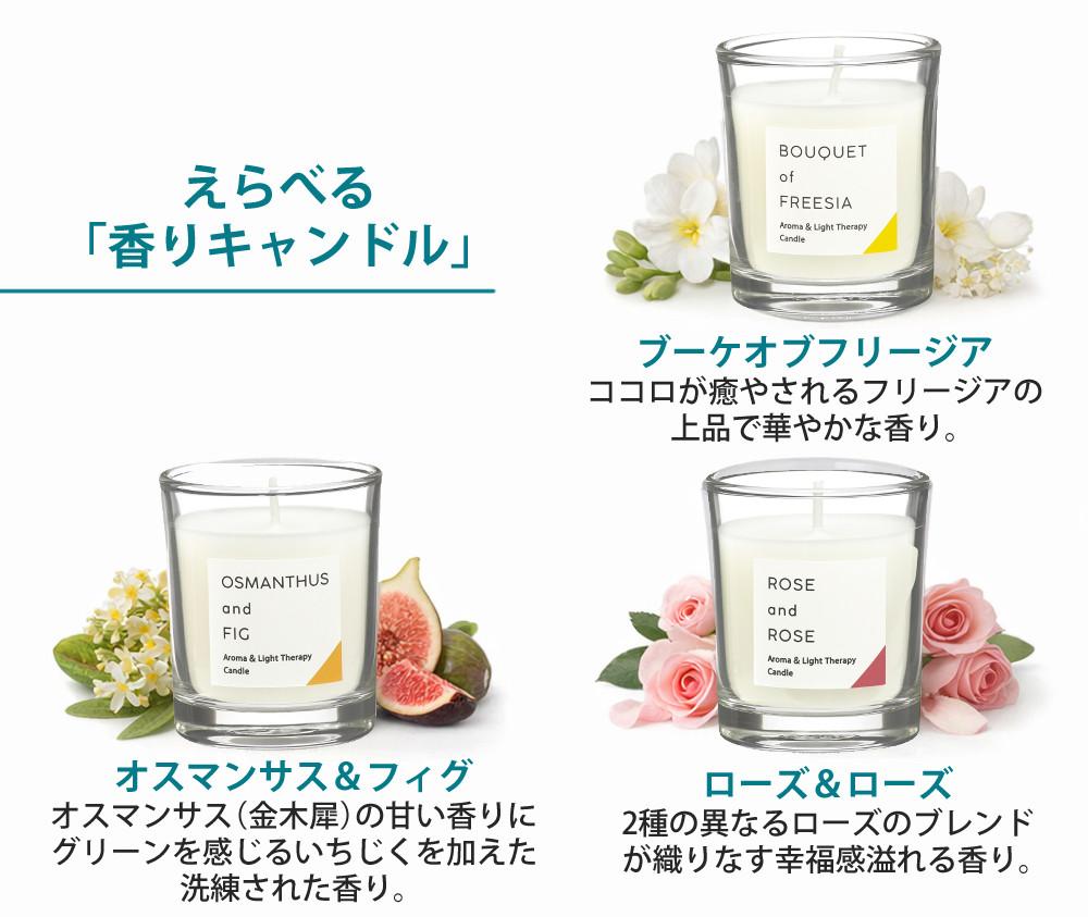 選べる香るキャンドル＆ウォーマーセット  キャンドルウォーマーランプミニ ＆ 香るキャンドル カメヤマキャンドル ルームフレグランス ローズ・ムスクなど
