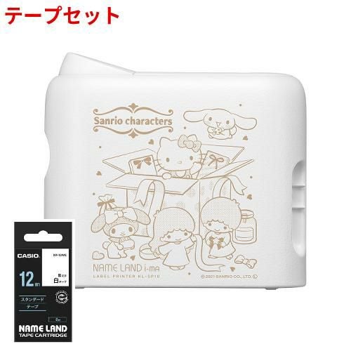 サンリオコラボモデル カシオ ネームランド i-ma KL-SP10-SA ラベル