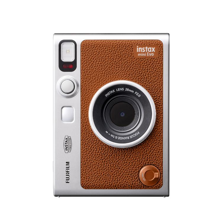 富士フイルム チェキ instax mini Evo ブラウン | ホームショッピング