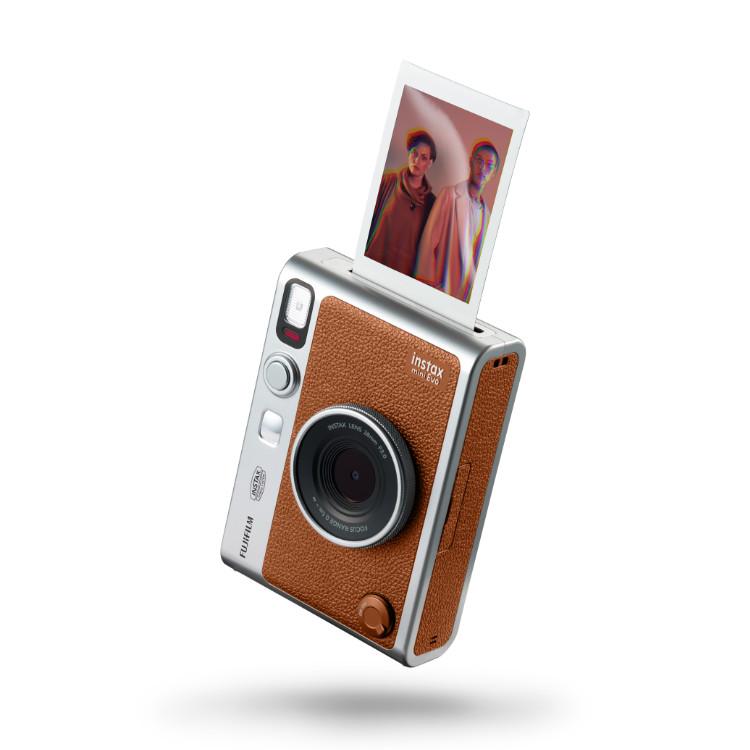 富士フイルム チェキ instax mini Evo ブラウン ハイブリッド