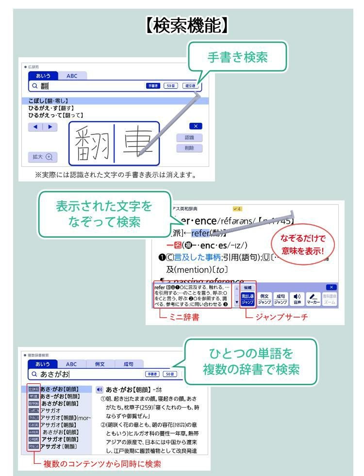 カシオ 電子辞書 EX-word XD-SX7300WE ホワイト 中国語モデル 2020年度モデル CASIO エクスワード