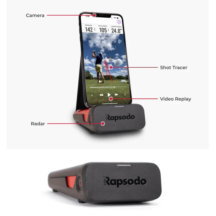 ラプソード モバイルトレーサー MLM 弾道測定器 Rapsodo Mobile Launch