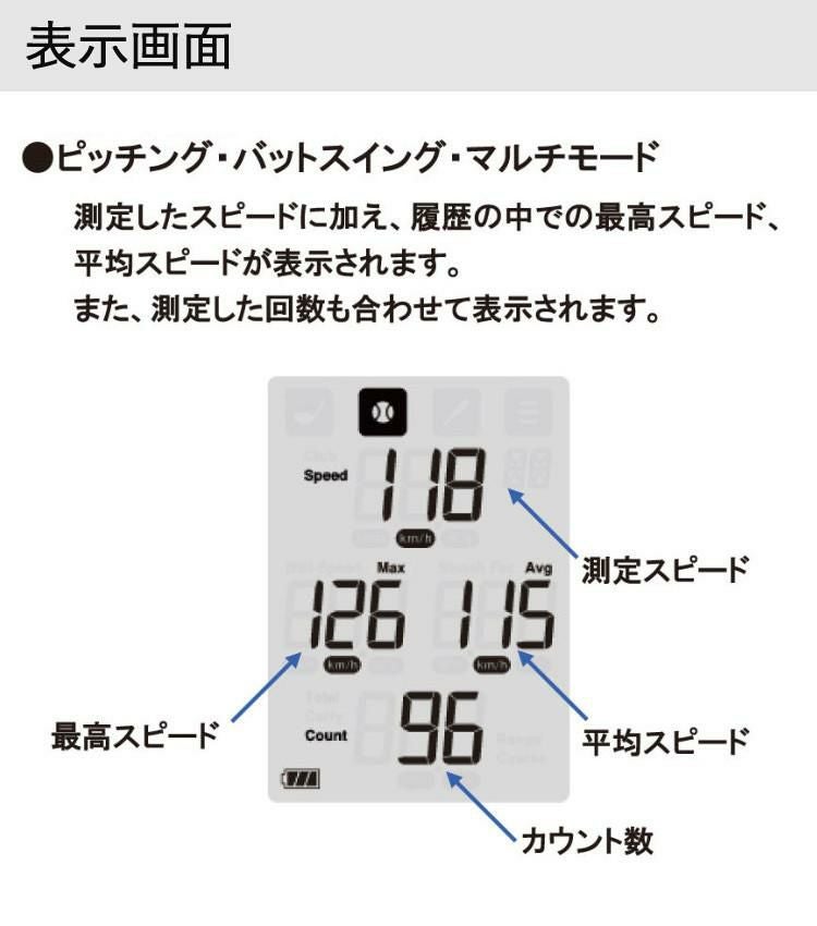 エスエスケイ マルチスピードテスター4 ( MST400 ) SSK MULTI SPEED