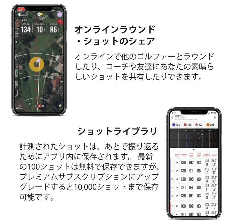 ラプソード モバイルトレーサー MLM 弾道測定器 iPhone/iPad用