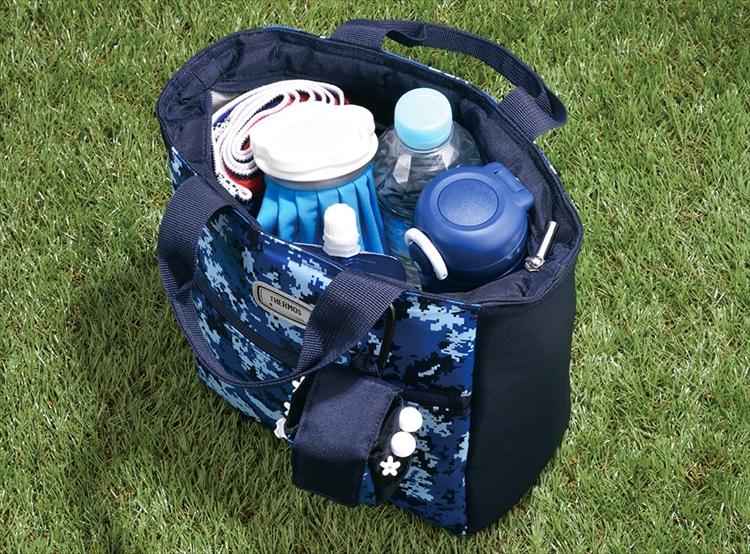 ゴルフボールつきセット) THERMOS 保冷ラウンドトートバッグ