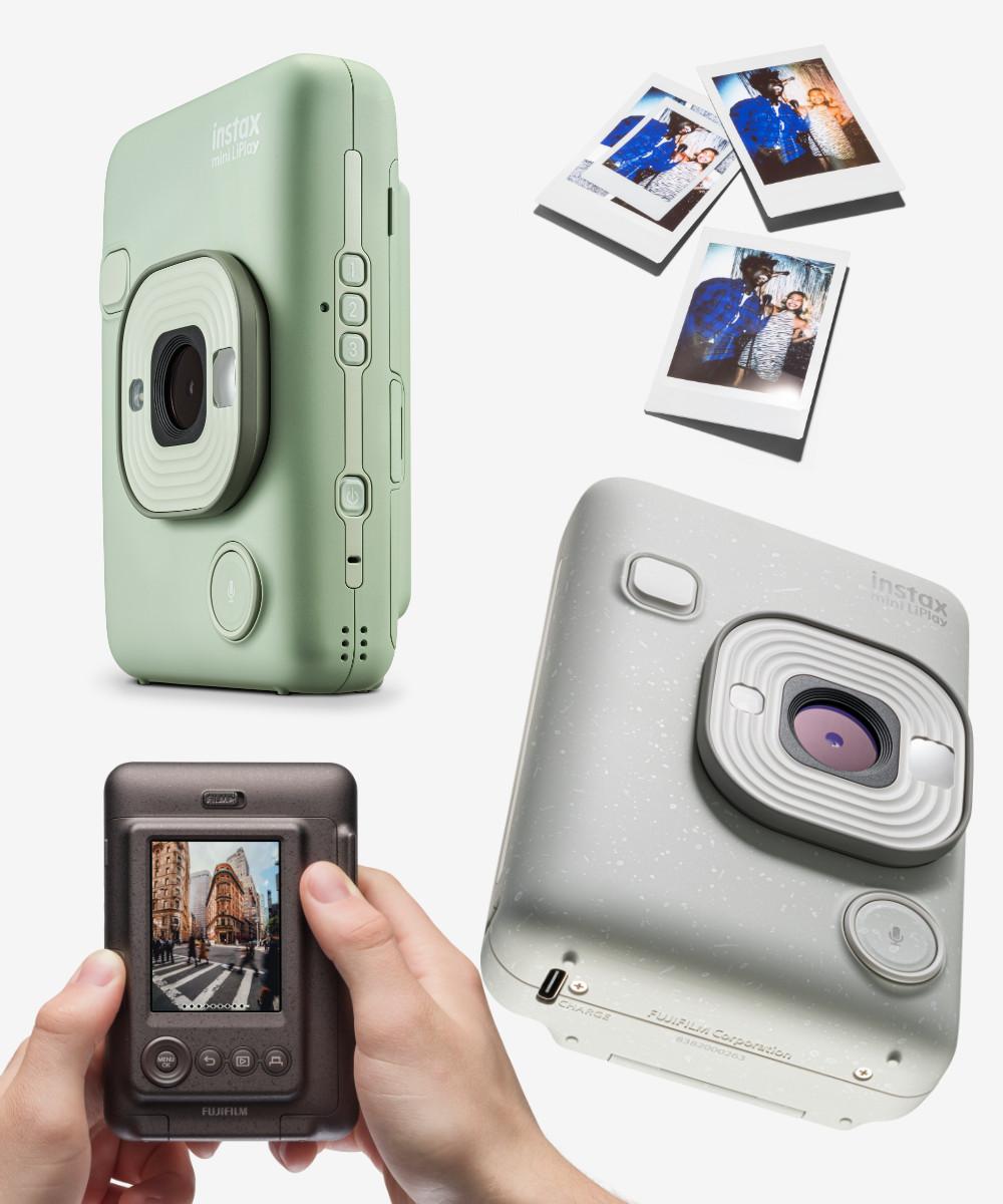 富士フイルム チェキカメラ チェキ instax mini LiPlay マッチャ