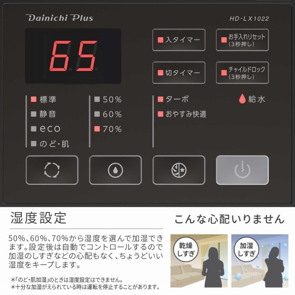 木造和室16畳まで/プレハブ洋室27畳まで】ダイニチ ハイブリッド式