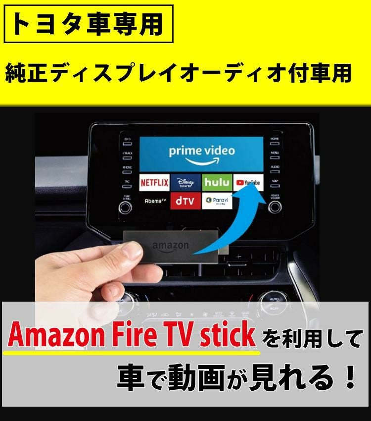 ビートソニック トヨタ車専用 外部入力アダプター AVX02 ＆ 音声 映像