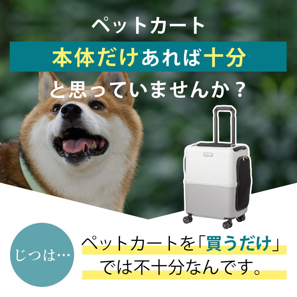 レビュー特典あり  レインカバー＆クッションセット  耐重量13Kg 公共交通機関OK ペットキャリー ペット カート ブルー グレー ピンク ホワイト Mサイズ 小型犬 中型犬 猫 PETiCO ペティコ ペチコ 3001-M スーツケース通院 旅行 帰省