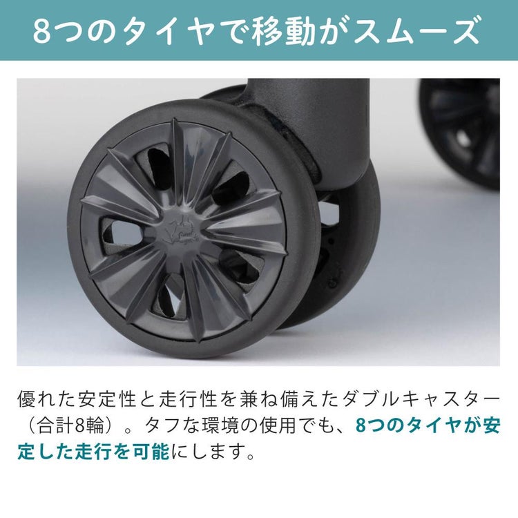 レビュー特典あり  レインカバー＆クッションセット  耐重量13Kg 公共交通機関OK ペットキャリー ペット カート ブルー グレー ピンク ホワイト Mサイズ 小型犬 中型犬 猫 PETiCO ペティコ ペチコ 3001-M スーツケース通院 旅行 帰省