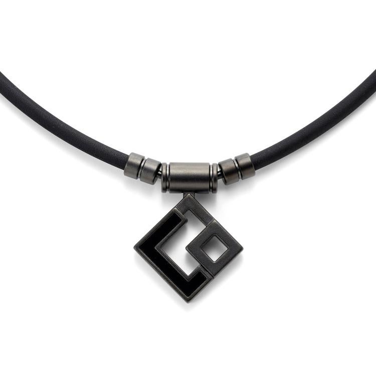 コラントッテ COLANTOTTE TAO ネックレス AURA  磁気ネックレス  マットブラック×ブラック