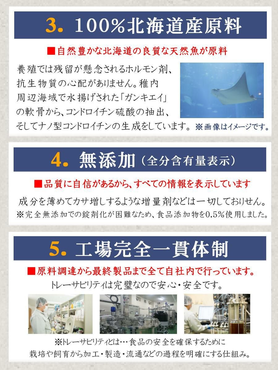 2袋まとめ コンドロイチン サプリメント NANOMEDICA ナノメディカ 高吸収性 ナノ型コンドロイチン 丸共バイオフーズ メール便可：2点まで  ラッピング不可