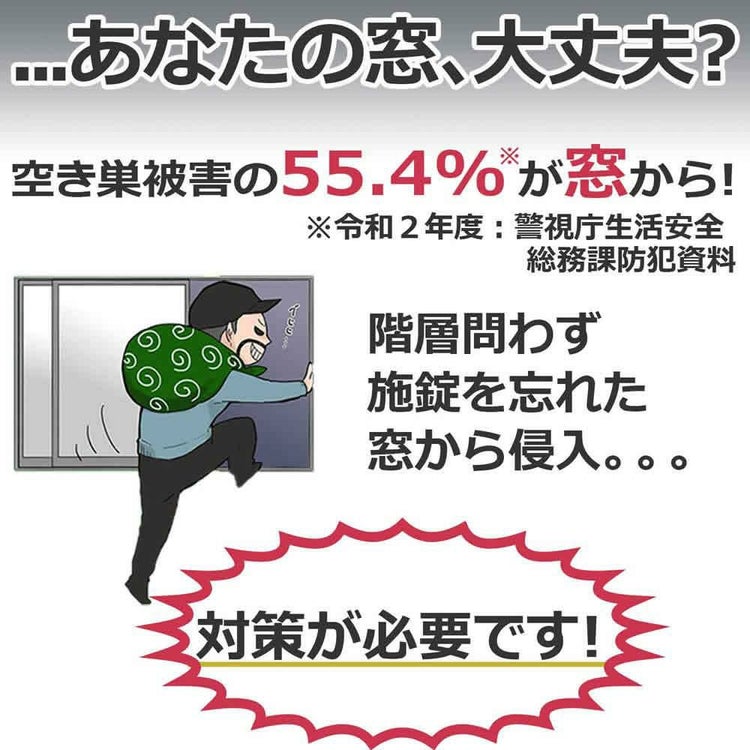 エルパ 窓用防犯アラーム パールホワイト ASA-W13  PW  3点セット ラッピング不可
