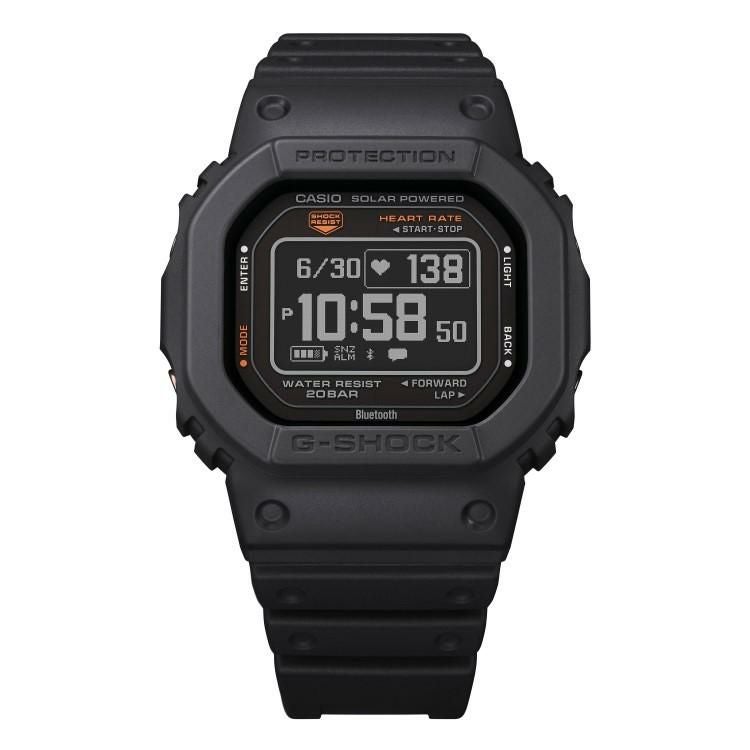 選べる特典付 カシオ 腕時計 G-SQUAD ソーラー USB充電 Bluetooth デジタル メンズ 国内正規品 DW-H5600-1JR 時計スタンド付