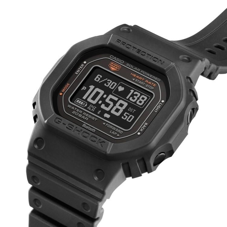 選べる特典付 カシオ 腕時計 G-SQUAD ソーラー USB充電 Bluetooth デジタル メンズ 国内正規品 DW-H5600-1JR 時計スタンド付