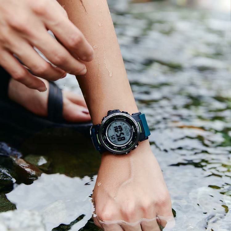 カシオ CASIO PRW-35Y-3JF プロトレック PROTREK メンズ  木製時計スタンド付