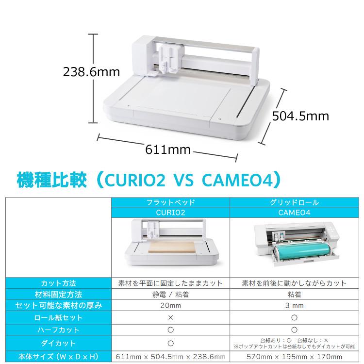 シルエットジャパン キュリオ2 CURIO2  SILH-CURIO-2-J カッティングマシン プロッター ラッピング不可