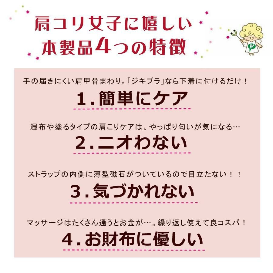 「ピップ」×「トリンプ」半永久的に使える磁気治療器 磁気のブラストラップ メール便送料無料：3個まで