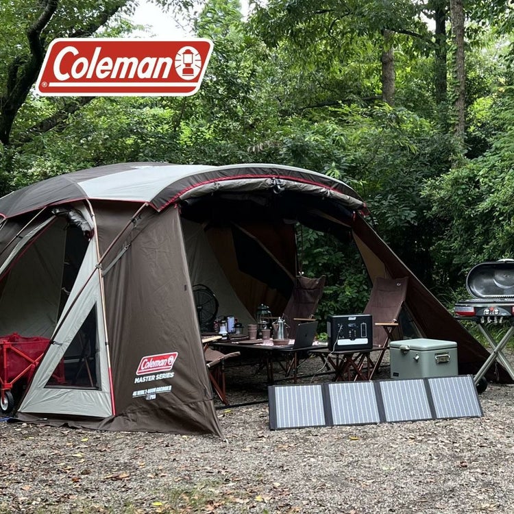 コールマン ソーラー充電器 100W CLM-TSK109K ソーラーパネル ソーラーチャージャー キャンプ アウトドア 防災グッズ 停電 災害 車中泊 ラッピング不可