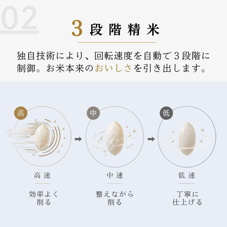 お米は精米したてが一番おいしい