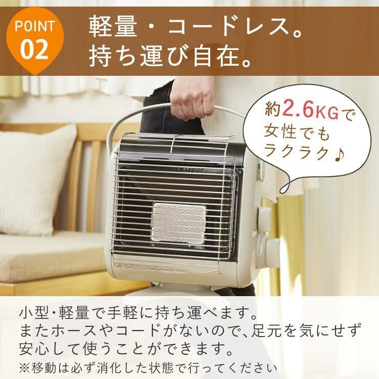 収納ケース付) カセットガスストーブ 岩谷産業 マイ暖 CB-STV-MYD2