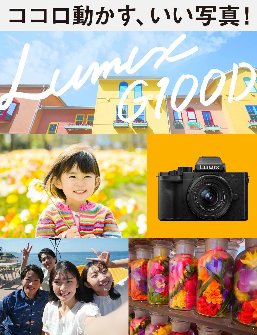 Panasonic パナソニック ミラーレス一眼カメラ LUMIX DC-G100DW-K