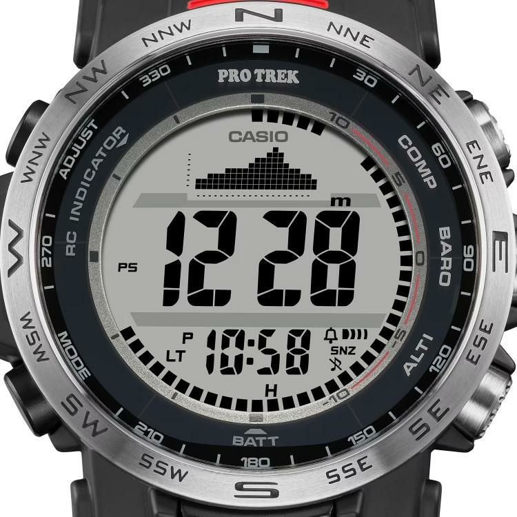 カシオ CASIO PRW-35-1AJF プロトレック PROTREK メンズ  木製時計スタンド付