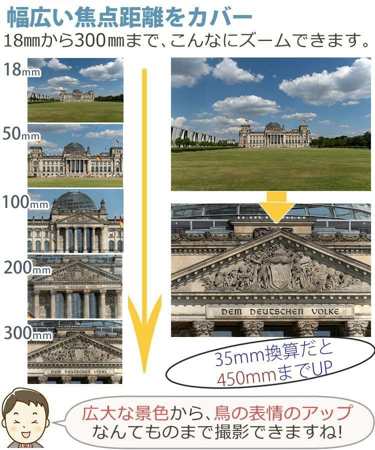 レビューでプレゼント タムロン 18-300mm F3.5-6.3 Di III-A VC VXD ソニーEマウント用 B061S