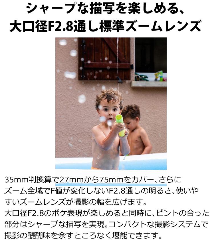 レビューでレンズキャッププレゼント  バッグ付き  カメラレンズセット SIGMA シグマ 18-50mm F2.8 DC DN C  ソニーEマウント用