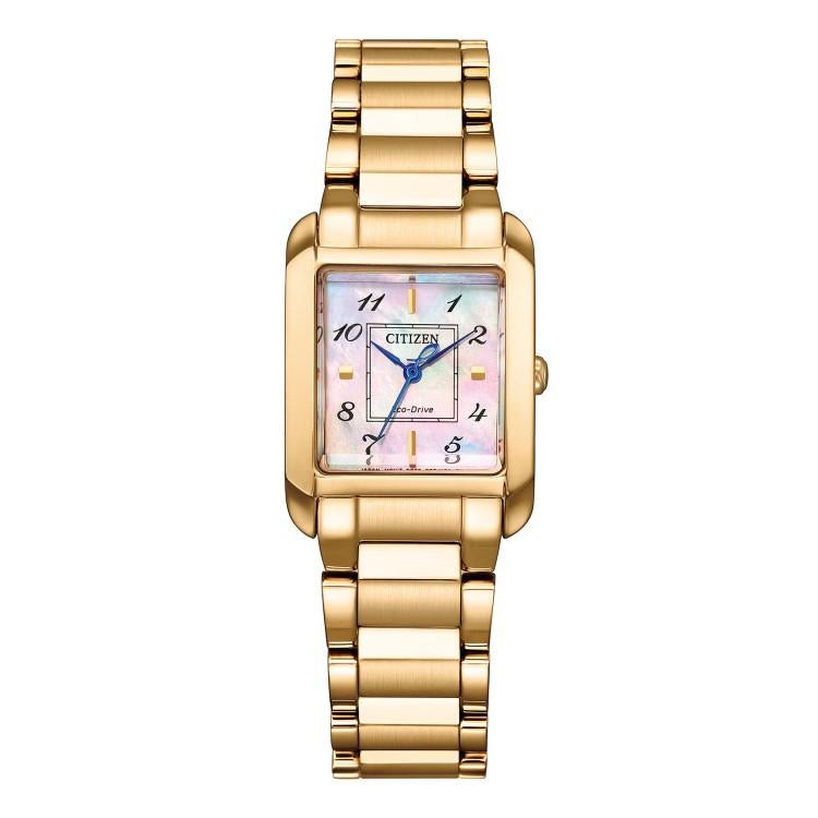 シチズン エル 腕時計 SQUARE Collection ソーラー ステンレス レディース 国内正規品 EW5603-89Y