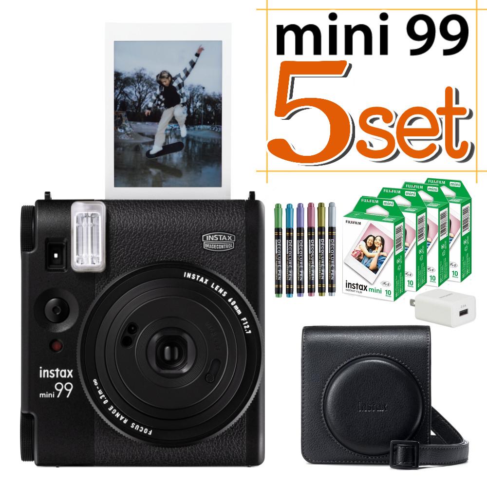 FUJIFILM instax mini 10枚入り 6箱セット 富士フイルム チェキ instax mini 99 ブラック 6点セット | ホーム
